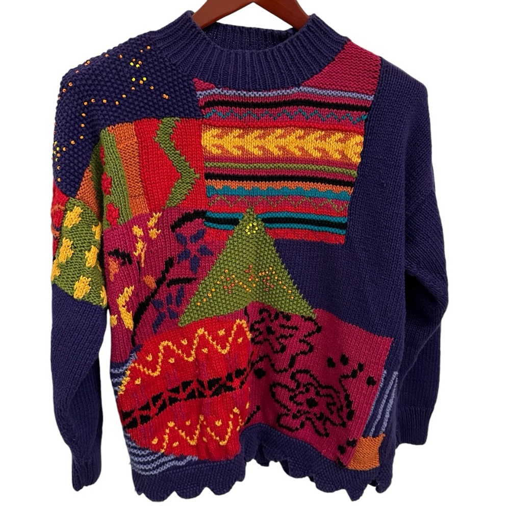 Limited Hand Knit Sweater S